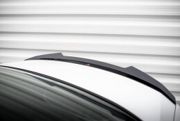 Heck Spoiler Aufsatz Abrisskante passend für Volvo S60 R-Design Mk3 schwarz Hochglanz