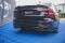 Mittlerer Cup Diffusor Heck Ansatz passend für Volvo S60/V60 R-Design Mk3 schwarz Hochglanz
