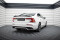 Mittlerer Cup Diffusor Heck Ansatz DTM Look passend für Volvo S60/V60 R-Design Mk3 schwarz Hochglanz