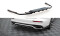 Mittlerer Cup Diffusor Heck Ansatz DTM Look passend für Volvo S60/V60 R-Design Mk3 schwarz Hochglanz