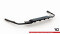 Mittlerer Cup Diffusor Heck Ansatz DTM Look passend für Volvo S60/V60 R-Design Mk3 schwarz Hochglanz