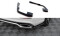 Heck Ansatz Flaps Diffusor passend für Volvo S60/V60 R-Design Mk3 schwarz Hochglanz