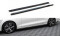 Seitenschweller Ansatz Cup Leisten V.1 passend für Volvo S60/V60 R-Design Mk3 schwarz Hochglanz