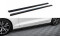 Seitenschweller Ansatz Cup Leisten V.2 passend für Volvo S60/V60 R-Design Mk3 schwarz Hochglanz