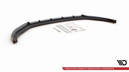 Cup Spoilerlippe Front Ansatz V.1 passend für Skoda Kamiq Mk1 schwarz Hochglanz