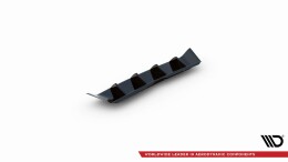 Heck Ansatz Diffusor passend für Skoda Kamiq Mk1 schwarz Hochglanz