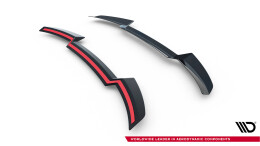 Heck Spoiler Aufsatz Abrisskante V.2 passend für Audi RS6 C7 / C7 Facelift schwarz Hochglanz