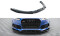 Cup Spoilerlippe Front Ansatz V.3 passend für Audi RS6 C7 / C7 Facelift schwarz Hochglanz
