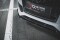 Cup Spoilerlippe Front Ansatz V.4 für Audi RS6 C7 schwarz Hochglanz