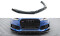 Cup Spoilerlippe Front Ansatz V.4 passend für Audi RS6 C7 / C7 Facelift schwarz Hochglanz