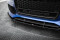 Cup Spoilerlippe Front Ansatz V.4 passend für Audi RS6 C7 / C7 Facelift schwarz Hochglanz