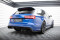 Heck Ansatz Flaps Diffusor V.2 passend für Audi RS6 C7 / C7 Facelift schwarz Hochglanz