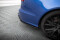 Heck Ansatz Flaps Diffusor V.2 passend für Audi RS6 C7 / C7 Facelift schwarz Hochglanz