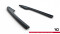Heck Ansatz Flaps Diffusor V.2 passend für Audi RS6 C7 / C7 Facelift schwarz Hochglanz