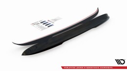 Heck Spoiler Aufsatz Abrisskante für Mercedes V-Klasse AMG-Line W447 FL schwarz Hochglanz