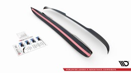 Heck Spoiler Aufsatz Abrisskante passend für Mercedes-Benz V-Klasse AMG-Line W447 Facelift schwarz Hochglanz