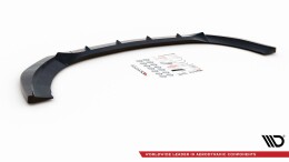 Cup Spoilerlippe Front Ansatz V.1 passend für Mercedes-Benz V-Klasse AMG-Line W447 Facelift schwarz Hochglanz