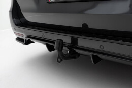 Heck Ansatz Diffusor passend für Mercedes-Benz V-Klasse AMG-Line W447 Facelift schwarz Hochglanz