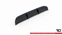 Heck Ansatz Diffusor passend für Mercedes-Benz V-Klasse AMG-Line W447 Facelift schwarz Hochglanz