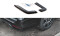 Heck Ansatz Flaps Diffusor V.2 passend für Mercedes-Benz V-Klasse AMG-Line W447 Facelift schwarz Hochglanz