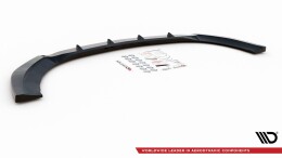Cup Spoilerlippe Front Ansatz V.2 passend für Mercedes-Benz V-Klasse AMG-Line W447 schwarz Hochglanz