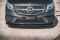 Cup Spoilerlippe Front Ansatz V.2 für Mercedes-Benz V-Klasse AMG-Line W447 Facelift schwarz Hochglanz