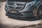 Cup Spoilerlippe Front Ansatz V.2 passend für Mercedes-Benz V-Klasse AMG-Line W447 schwarz Hochglanz