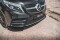 Cup Spoilerlippe Front Ansatz V.3 für Mercedes-Benz V-Klasse AMG-Line W447 Facelift schwarz Hochglanz