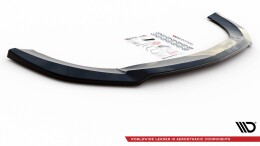 Cup Spoilerlippe Front Ansatz V.4 passend für Mercedes-Benz V-Klasse AMG-Line W447 schwarz Hochglanz