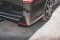 Heck Ansatz Flaps Diffusor V.1 passend für Mercedes-Benz V-Klasse AMG-Line W447 Facelift schwarz Hochglanz