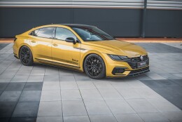 Street Pro Cup Spoilerlippe Front Ansatz passend für VW Arteon R-Line SCHWARZ