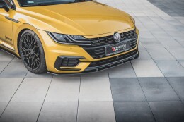 Street Pro Cup Spoilerlippe Front Ansatz für VW Arteon R-Line ROT