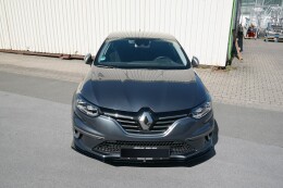 Cup Spoilerlippe Front Ansatz für Renault Megane Mk.4 GT-Line schwarz Hochglanz