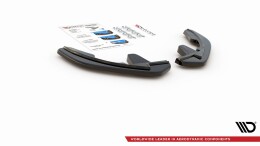 Heck Ansatz Flaps Diffusor passend für Renault Megane Mk.4 GT-Line schwarz Hochglanz