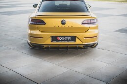 Street Pro Heck Ansatz Diffusor für VW Arteon R-Line SCHWARZ
