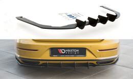 Street Pro Heck Ansatz Diffusor passend für VW Arteon R-Line SCHWARZ