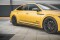 Street Pro Seitenschweller Ansatz Cup Leisten + Flaps für VW Arteon R-Line Limousine / Shooting Brake Mk1 schwarz Hochglanz