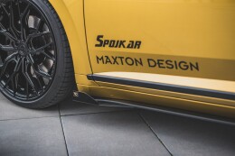 Street Pro Seitenschweller Ansatz Cup Leisten für VW Arteon R-Line ROT+ HOCHGLANZ FLAPS