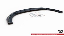 Cup Spoilerlippe Front Ansatz V.1 passend für Mercedes-AMG CLA 35 Aero C118 schwarz Hochglanz