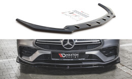 Cup Spoilerlippe Front Ansatz V.2 passend für Mercedes-AMG CLA 35 Aero C118 schwarz Hochglanz