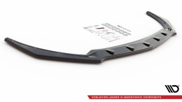 Cup Spoilerlippe Front Ansatz V.2 passend für Mercedes-AMG CLA 35 Aero C118 schwarz Hochglanz