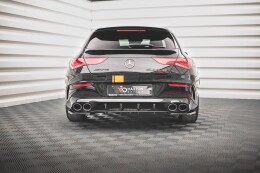 Heck Ansatz Diffusor für Mercedes-AMG CLA 35 / 45 C118 schwarz Hochglanz