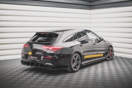 Heck Ansatz Flaps Diffusor für Mercedes-AMG CLA 35...