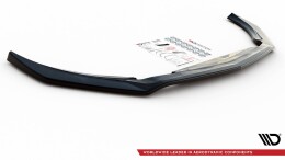 Cup Spoilerlippe Front Ansatz V.1 für Mercedes-AMG A 45 S Aero Paket W177 schwarz Hochglanz