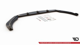 Cup Spoilerlippe Front Ansatz V.2 für Mercedes-AMG A 45 S Aero Pack W177 schwarz Hochglanz