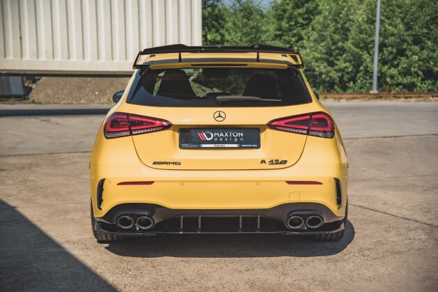 Heck Spoiler Aufsatz Abrisskante fur Mercedes AMG A 45 S W177 schwarz 144 00