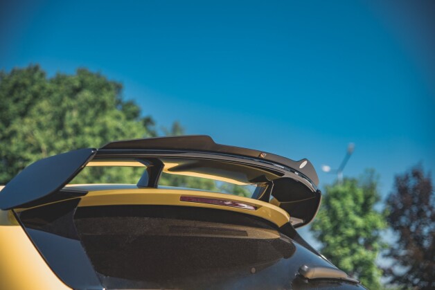 Heck Spoiler Aufsatz Abrisskante passend für Mercedes-AMG A 45 S W177 schwarz Hochglanz