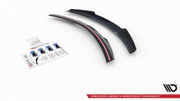 Heck Spoiler Aufsatz Abrisskante passend für Mercedes-AMG A 45 S W177 schwarz Hochglanz