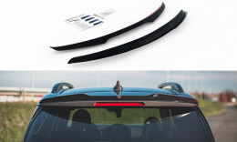 Heck Spoiler Aufsatz Abrisskante passend für Mini Countryman Mk2 F60 JCW schwarz Hochglanz
