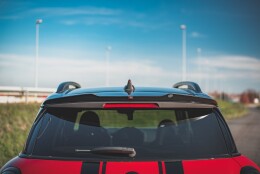 Heck Spoiler Aufsatz Abrisskante passend für Mini Countryman Mk2 F60 JCW schwarz Hochglanz